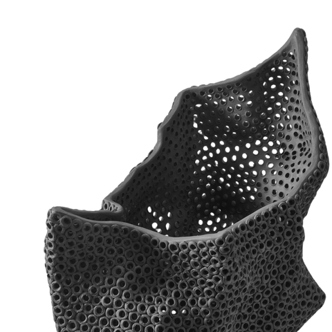 Corallia Vase - Ebony