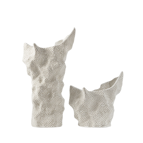 Corallia Vase - Ivory