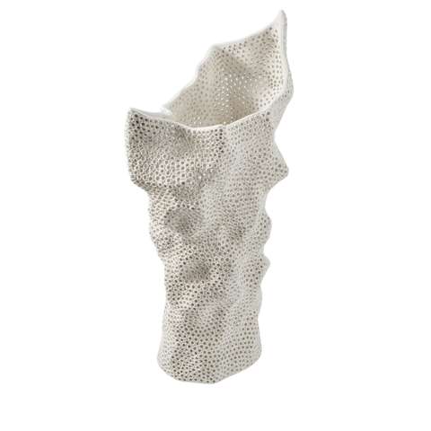 Corallia Vase - Ivory