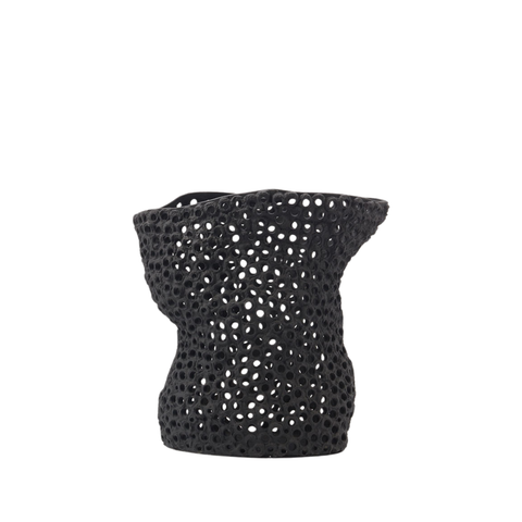 Porus Vase - Ebony
