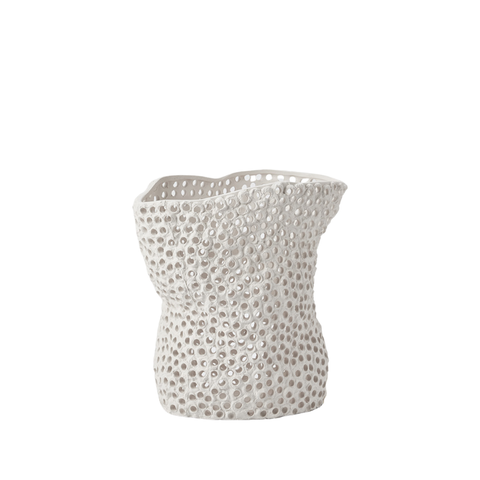 Porus Vase - Ivory