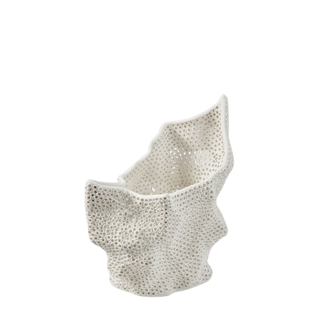 Corallia Vase - Ivory
