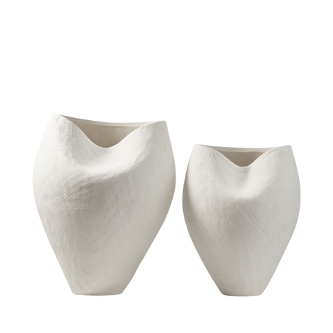 Moule Vase - Ivory