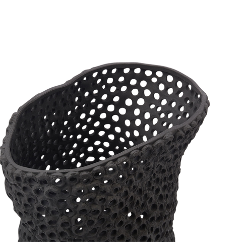 Porus Vase - Ebony