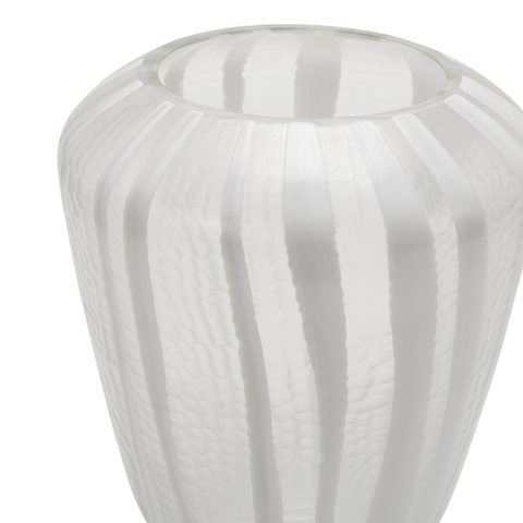 Bengal Stripe Vase - Candy Cane