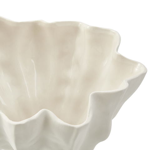 Flute Bowl - Ivory