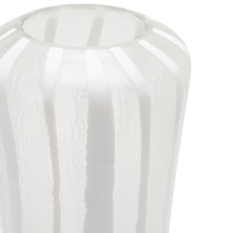 Bengal Stripe Vase - Candy Cane