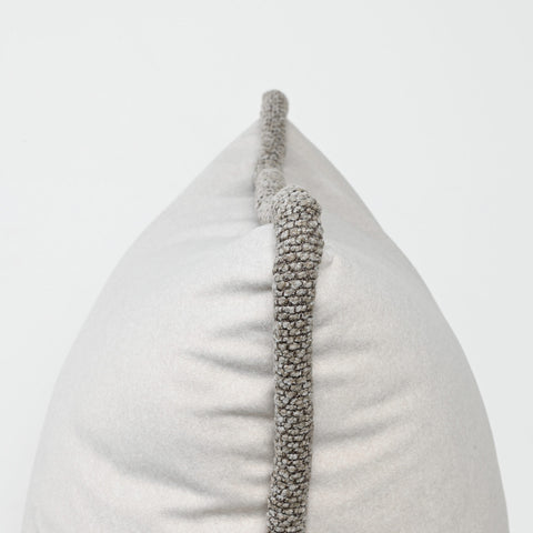 Mocha Mohair Cushion - Square