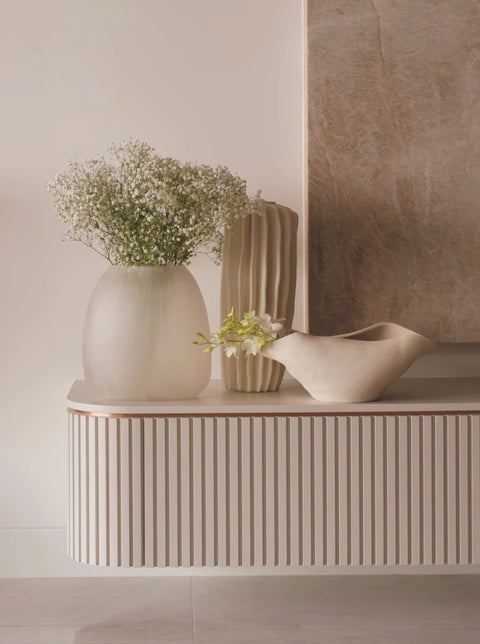 Aura Vase - Mist Stone