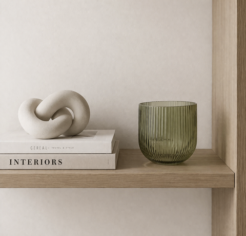 Halo Vase - Olive