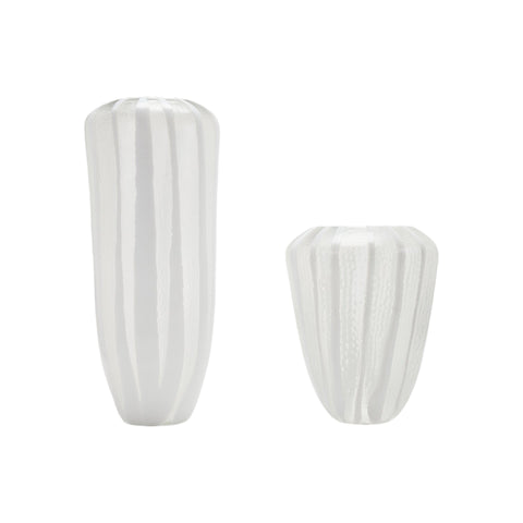 Bengal Stripe Vase - Candy Cane