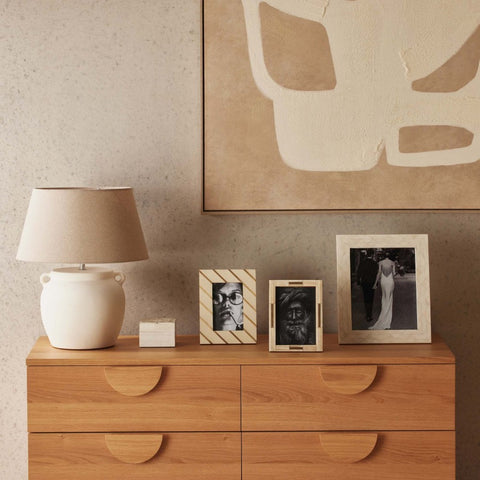 Triangle Pattern Photo Frame