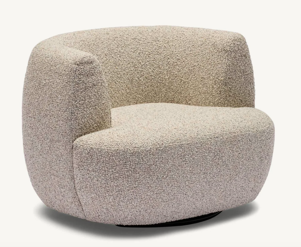 Knox Swivel Chair - Moonstone