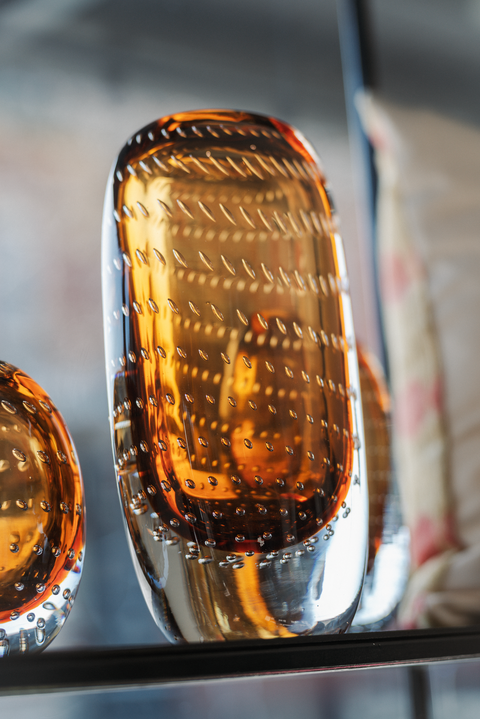 Bolla Vase - Amber