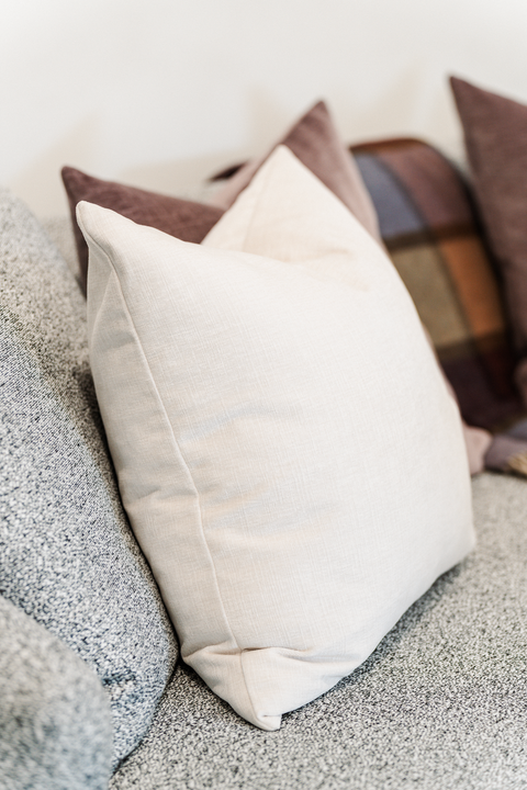 Coverlet Cushion - Winter White