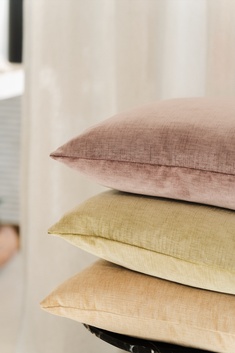 Coverlet  Cushion - Mustard