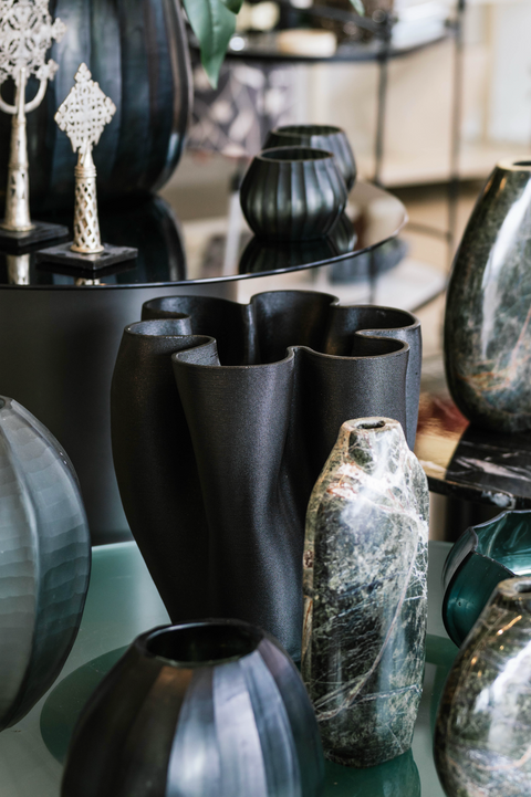 Boheme Vase - Ebony