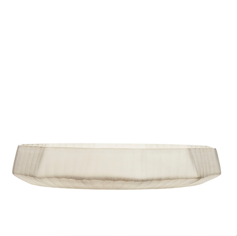 Facette Bowl Sand Etch