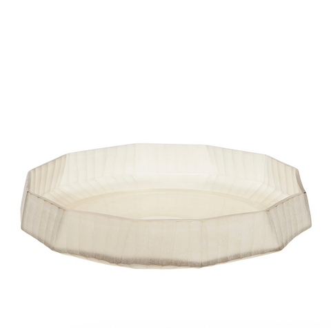 Facette Bowl Sand Etch