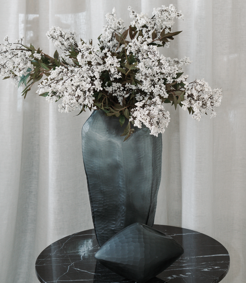 Diamond Vase - Smoke