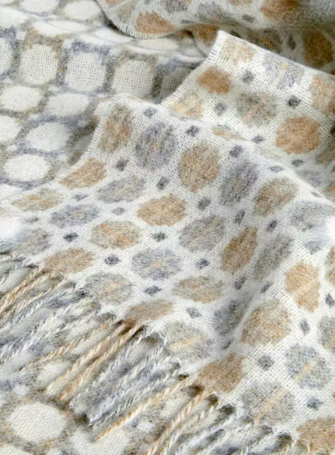 Bronte Milan Throw - Natural