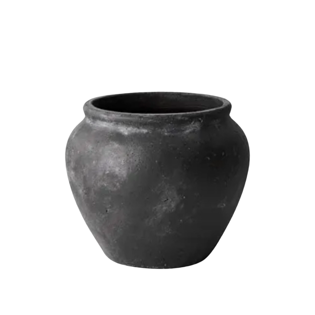 Black Antique Pot