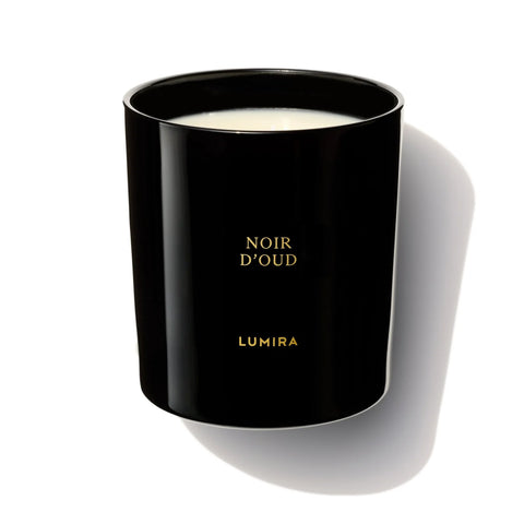 Lumira Glass Candle - Noir D'Oud