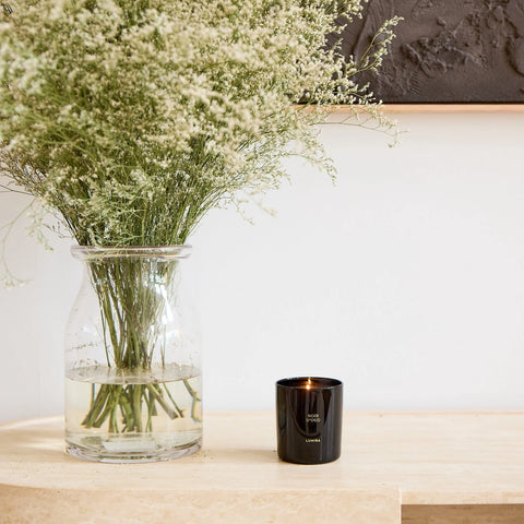 Lumira Glass Candle - Noir D'Oud