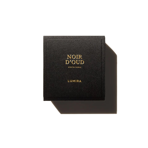 Lumira Glass Candle - Noir D'Oud