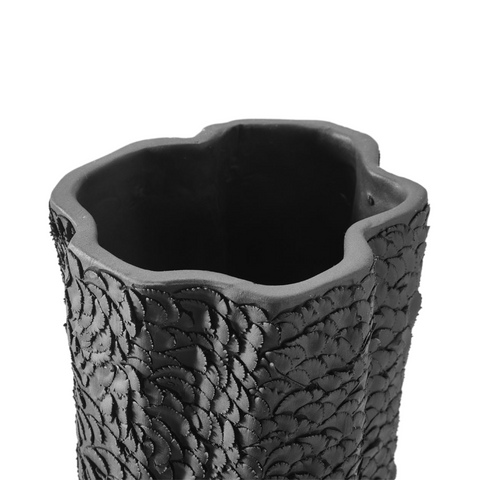Alysium Vase Large - Ebony