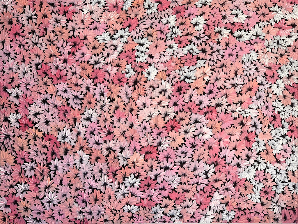Margaret Scobie - Bush Medicine Leaves - Pink