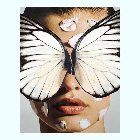 Broken Wings White by Dina Broadhurst