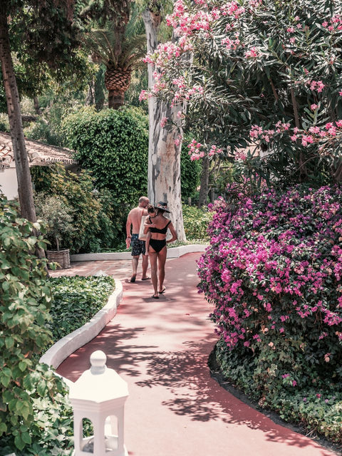 Andulasian Afternoons (Large) by Stuart Cantor - White Frame