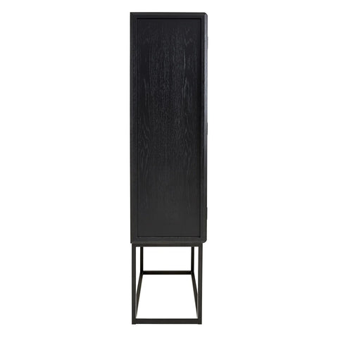 Black Wood Display cabinet