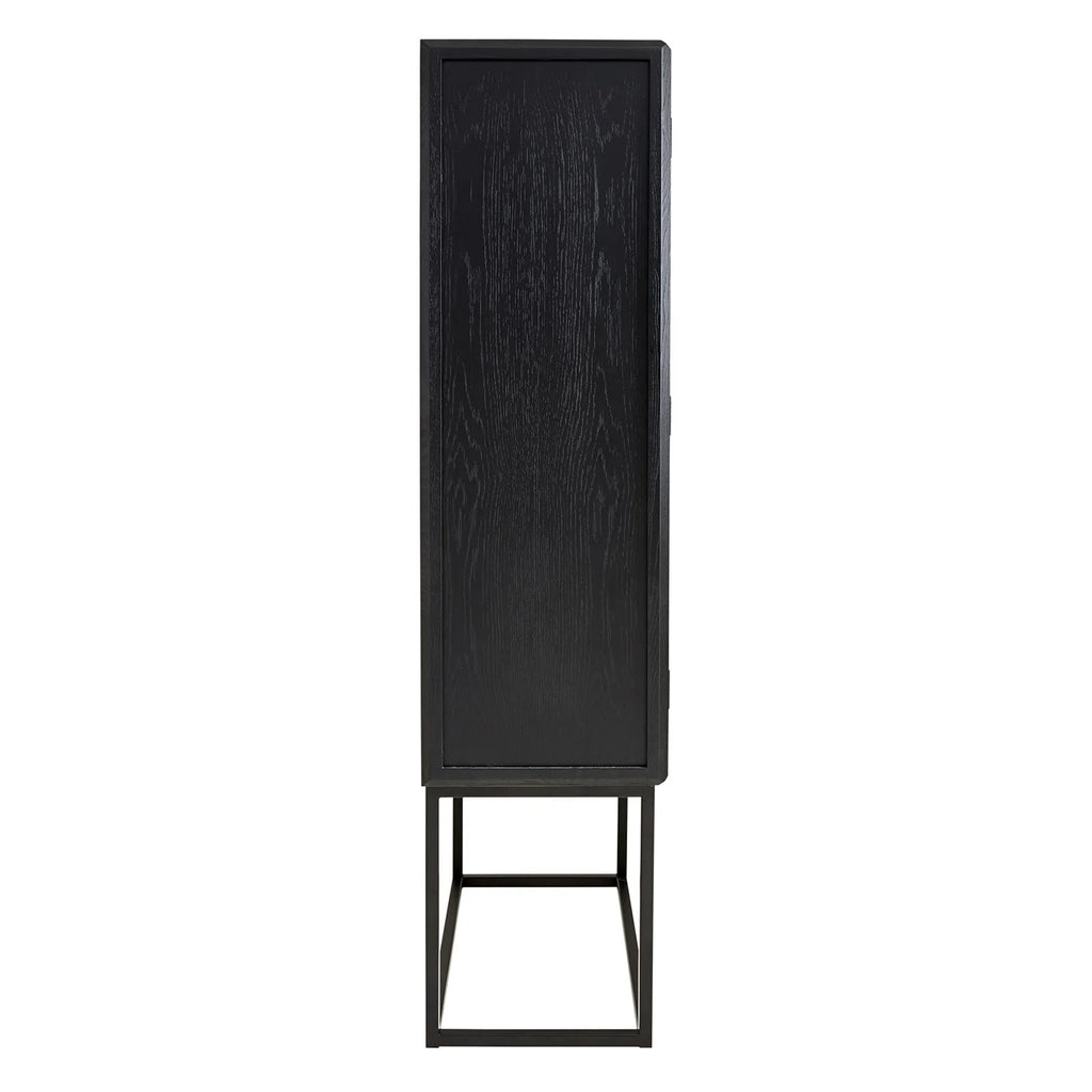 Black Wood Display cabinet