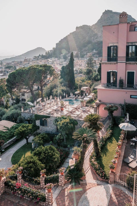 Grand Hotel Timeo by Stuart Cantor