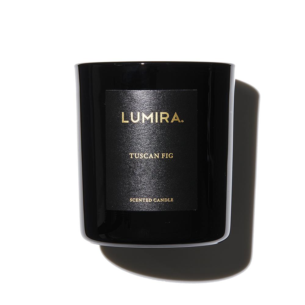 Lumira Glass Candle - Tuscan Fig