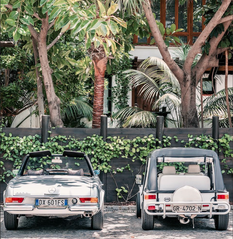 The Merc or the Moke? by Stuart Cantor