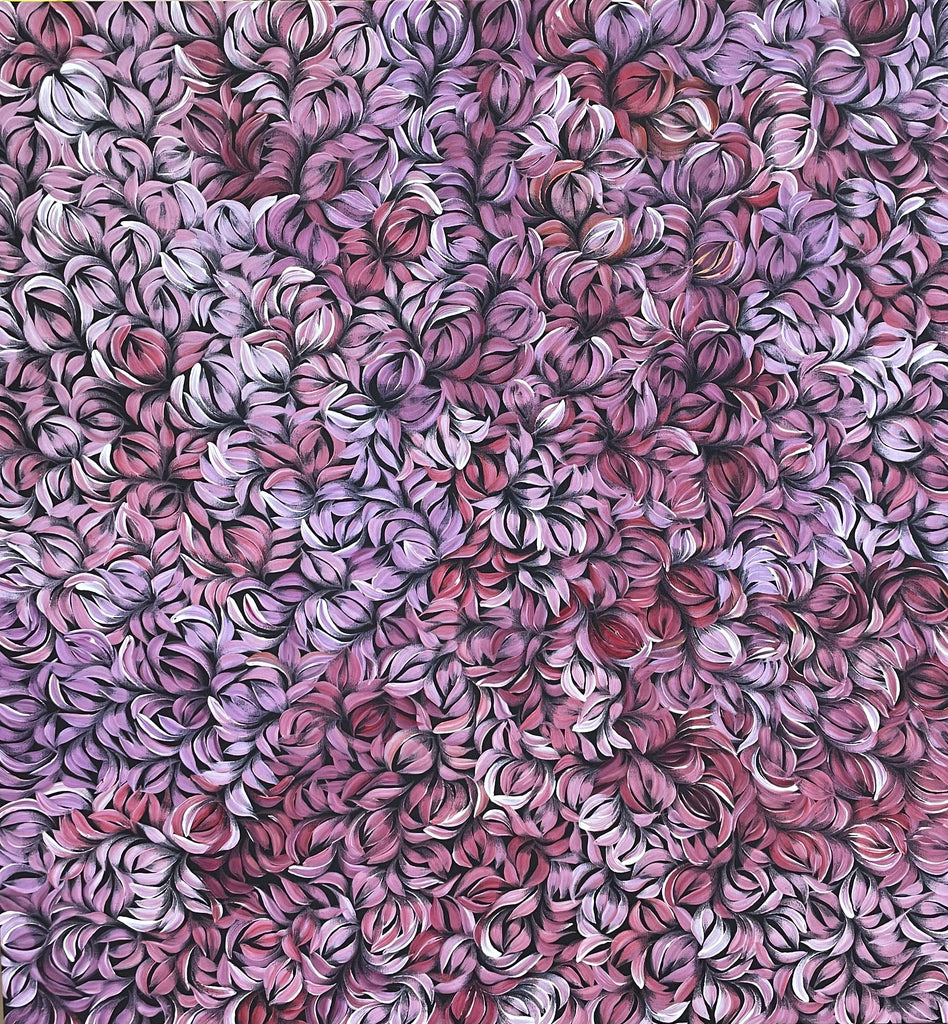 Bush Medicine Leaves by Jacinda Hayes 90 x 95cm