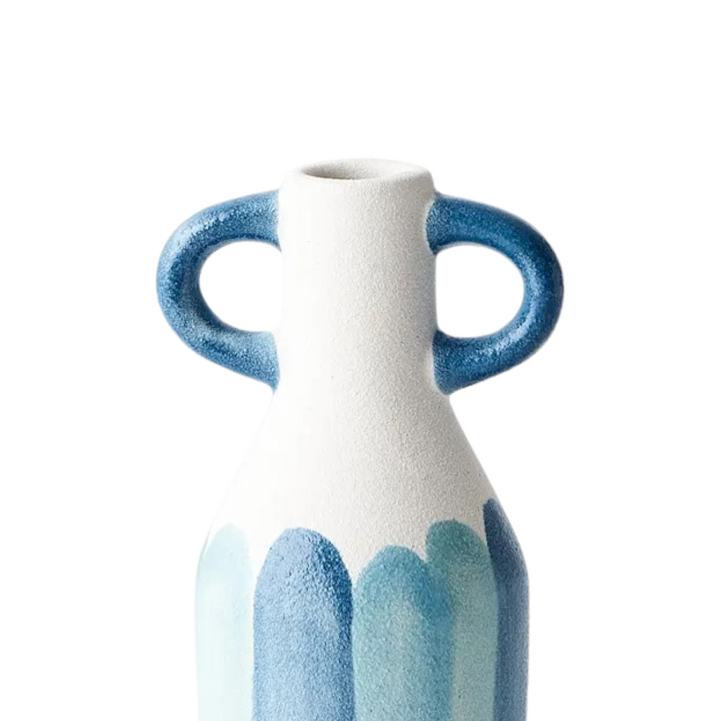 Blue Santorini Vase