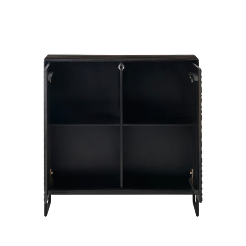 Indigo Black Bar Cabinet