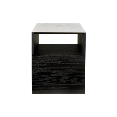 Mia Bedside - Black Oak