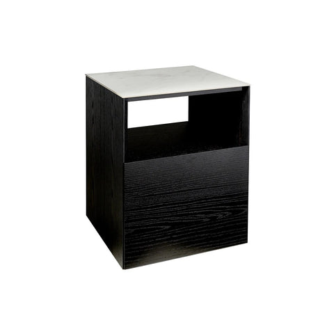 Mia Bedside - Black Oak