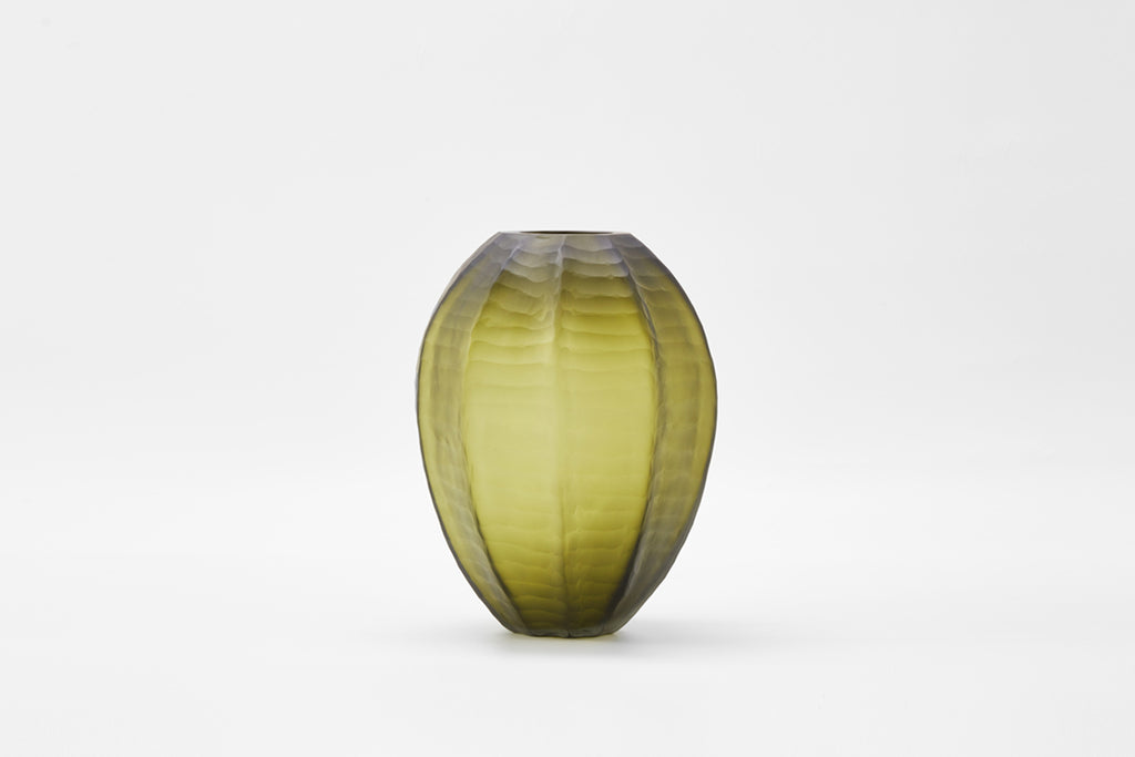 Frey Roche Vase - Emerald