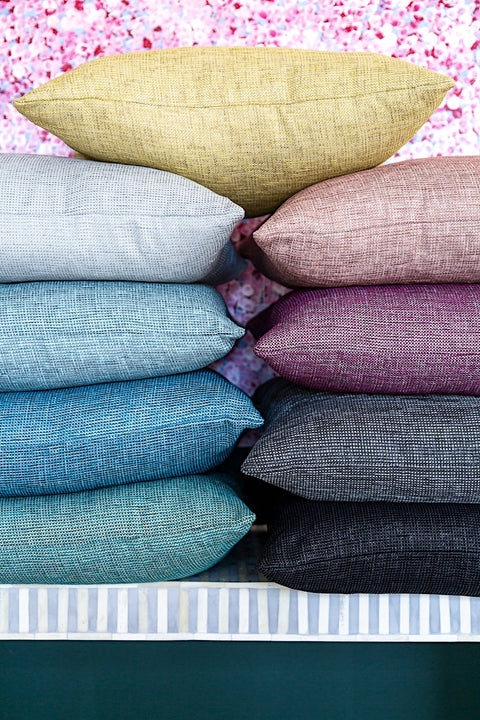 Husk Cushion - Rosewater