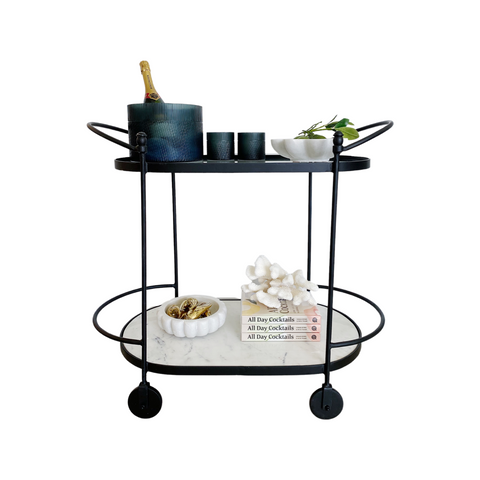 Oliver Bar Cart - Black