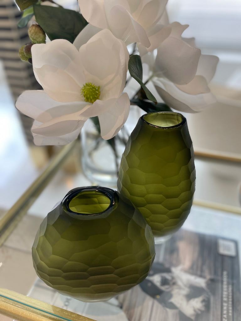 Frey Calypso Vase - Olive